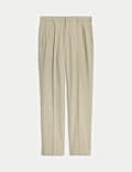 Tailored Fit 360 Flex Pleated Trousers