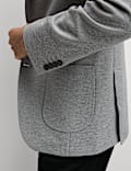 Tailored Fit Jersey Textured Blazer
