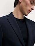 Tailored Fit Jersey Textured Blazer