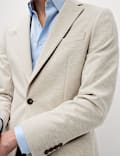 Tailored Fit Jersey Textured Blazer