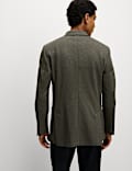 Tailored Fit Jersey Double Breasted Blazer