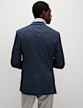 Tailored Fit Cotton Rich Puppytooth Blazer