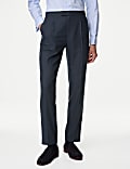 Tailored Fit Half-Elasticated Waist Trousers