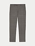 Tailored Fit Check Active Waist Trousers