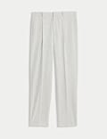 Tailored Fit Single Pleat Smart Trousers