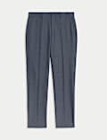 Regular Fit Denim Design Trousers