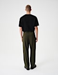 Tailored Regular Fit Stretch Trousers