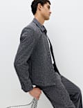 Textured Overshirt