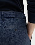 Tailored Fit Flannel Smart Trousers