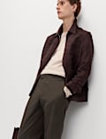 Warm Handle Twill Side Adjuster Trousers