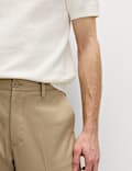 Regular Fit Smart Twill Shorts