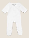 3pk Pure Cotton Premature Sleepsuits (3lbs-4lbs)