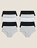 10pk Cotton Rich Shorts (2-16 Yrs)