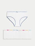 10pk Cotton with Stretch Knickers (2-14 Yrs)