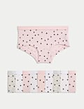 10pk Cotton Rich Heart Shorts (5-16 Yrs)