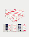 10pk Cotton Rich Strawberry Shorts (5-16 Yrs)