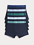 Set van 5 katoenrijke boxershorts (5-16 jaar)