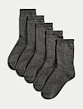 5pk Ultimate Comfort Cotton Blend Socks
