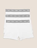 3pk Cotton Rich with Stretch Plain Trunks (6-16 Yrs)