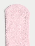 2pk Cosy Sparkle Slipper Socks (6 Small - 7 Large)