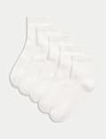 Lot de 5&nbsp;paires de chaussettes sport en coton (du 23&nbsp;au 40,5)