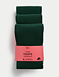 3pk Cotton Rich School Tights (3-14 Yrs)