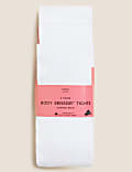 3pk Body Sensor Cotton Rich School Tights (3-14 Yrs)