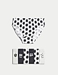 7pk Pure Cotton Football Briefs (2-8 Yrs)