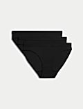3er-Pack Baumwoll-Slips mit Stretch (6–16 J.)