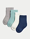 4er-Pack Frottee-Babysocken