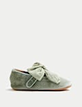 Baby Bow Ballet Pram Shoes (0-18 Mths)
