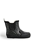 Kids Cat Patterned Wellies (4 Small - 2 Large)