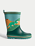 Kindergummistiefel mit Dinosauriermotiv (20,5–34)