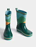 Kids' Dinosaur Wellies (4 Small - 2 Large)