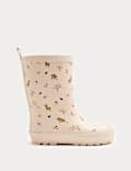 Kids' Woodland Patterned Wellies (4 Small - 2 Large)