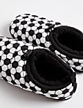 Kids' Football Padded Slippers (13 Small - 7 Large)