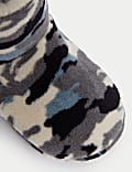 Kids' Camouflage Slipper Boots (4 Small - 7 Large)