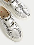 Kids' Metallic Riptape Trainers (4 Small - 2 Large)