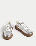 Kids' Metallic Trainers (1 Large - 6 Large)
