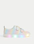 Kids' Light Up Riptape Trainers (4 Small-2 Large)
