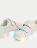 Kids' Light Up Riptape Trainers (4 Small-2 Large)