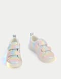 Kids' Light Up Riptape Trainers (4 Small-2 Large)