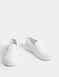 Kids' Glitter Slip-On Trainers (1 Large - 6 Large)