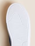 Kids' Freshfeet&trade; Denim Riptape Trainers (13 Small - 7 Large)