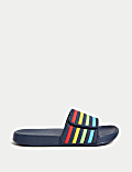 Kids' Striped Sliders (1 Large - 7 Large)