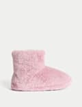 Kids' Faux Fur Slipper Boots (4 Small - 7 Large)