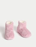 Kids' Faux Fur Slipper Boots (4 Small - 7 Large)
