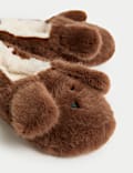 Hausschuhe für Kinder mit Hundemotiv (20,5–32)