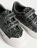 Zapatillas de deporte infantiles con brillos 