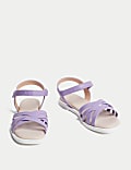 Kids' Riptape Strappy Sandals (1 Large - 6 Large)